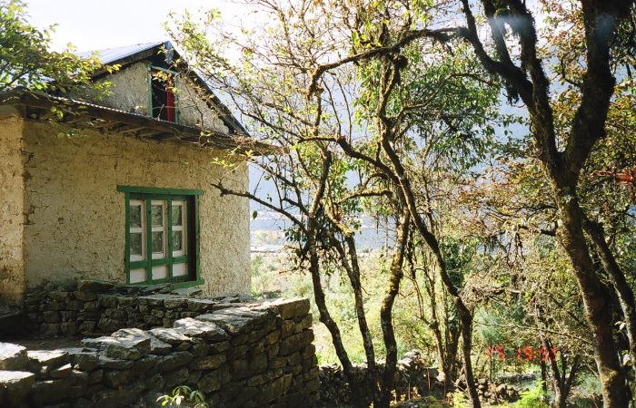 House at the bottom of Lukla hill