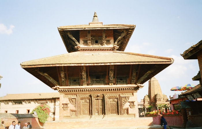 A temple in the Kathmandu valley
