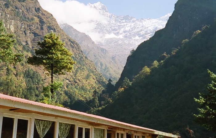 A tea house in the Everest area