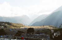 High in the Everest region