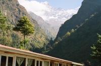 A tea house in the Everest area